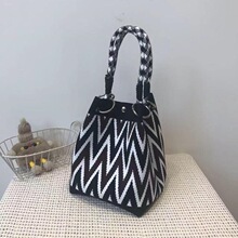 T 28734 Vintage Knit Tote Bag ������֯���ذ� ŷ���羳