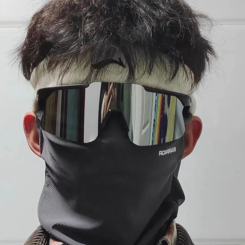男性と女性のためのラージフレームアウトドアスポーツサングラス、スキー、登山、防風サンシェード、サイクリングゴーグル|undefined
