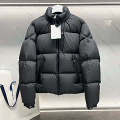 高版本MO蒙家新款BESBRE男短款商务宽松鸭绒羽绒服男女款保暖羽绒
