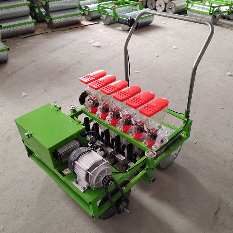 蔬菜播种机器精播手推小型菠菜药材香菜白菜电动多功能汽油精播机