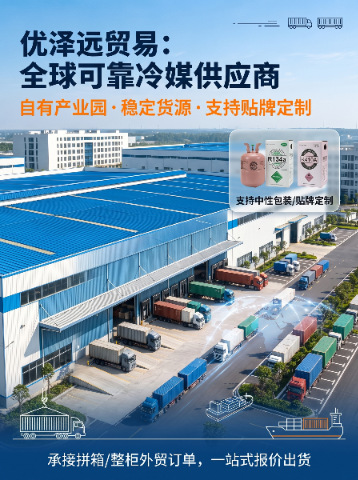 r507a refrigerant for medium and low-temperature cold storage, factory direct sales, rapid cooling R507a refrigerant