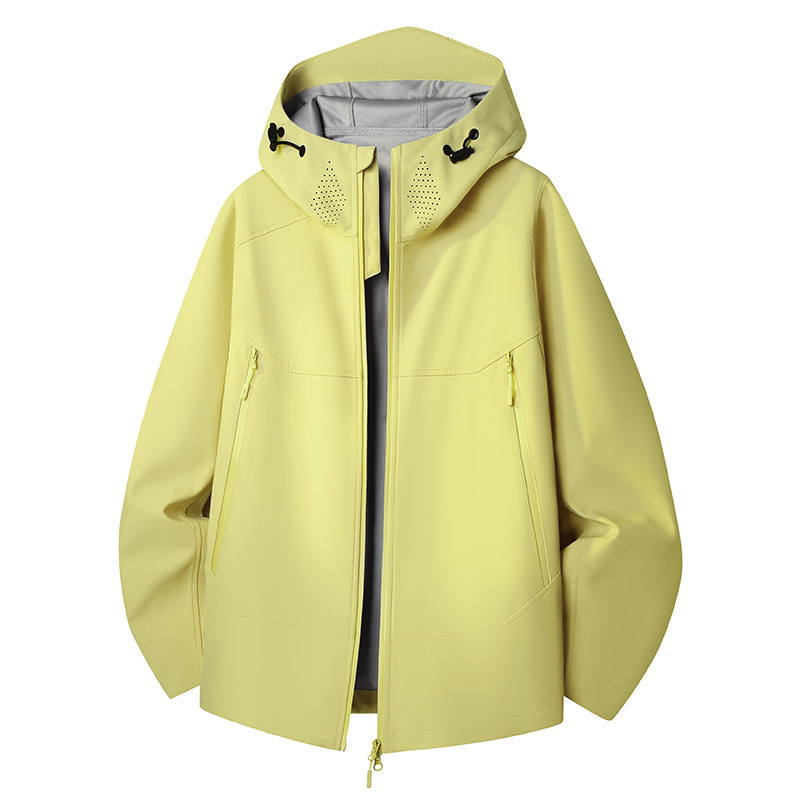 Cross-Border Men's Windproof, Waterproof, and Warm Outdoor Softshell Jacket, Couple's Style Mountaineering Coat, Convertible Design Cross-Border Men's Windproof, Waterproof, and Warm Outdoor Softshell Jacket, Couple's Style Mountaineering Coat, Convertible Design