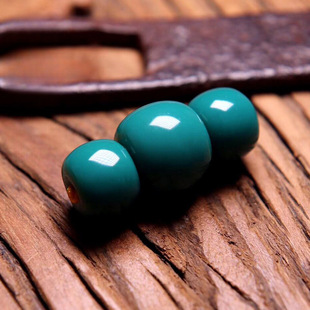 Natural raw ore high-porcelain turquoise old beads, loose beads top beads, bead buckets, beads, return beads, DIY cultural accessories