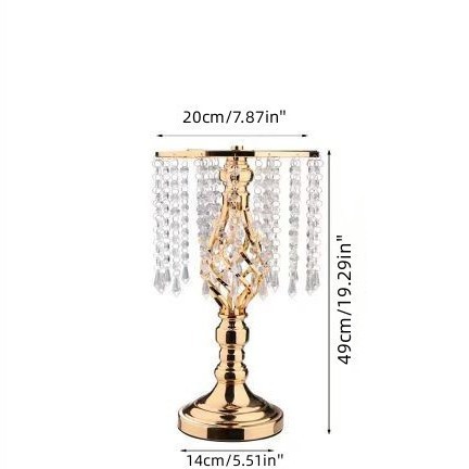 Francia oro medio 49cm (12 cuentas)