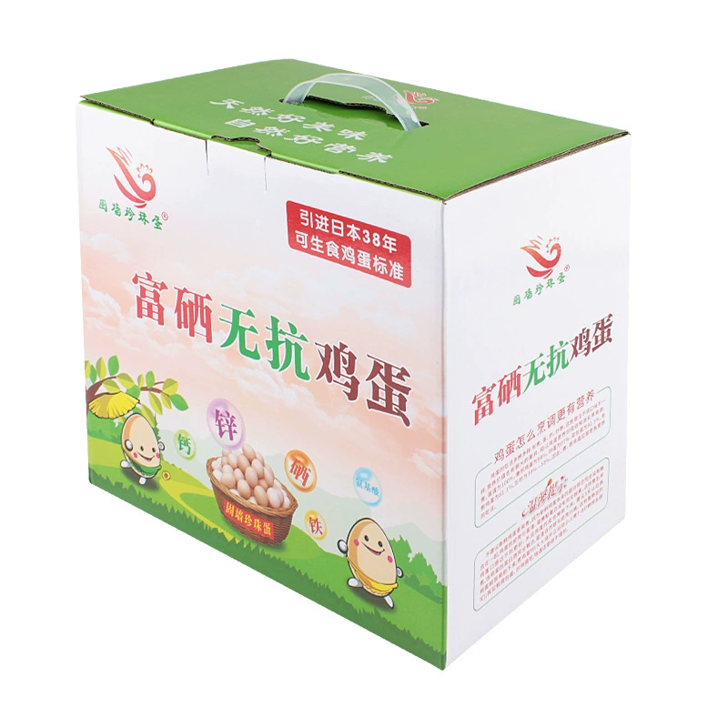 Farmer Se-богатый нестойкий подарок сбор свежей почвы Чай сердце съедобные яйца Предпочтительная Подарочная коробка яйца