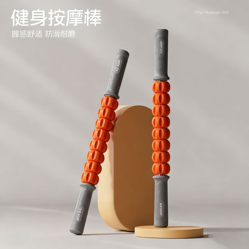 Mace Yoga Roller Is Suitable for Whole Body Massage, Legs, Waist and Back, Deep Soothing and Relaxing Muscles, Good Fitness Item