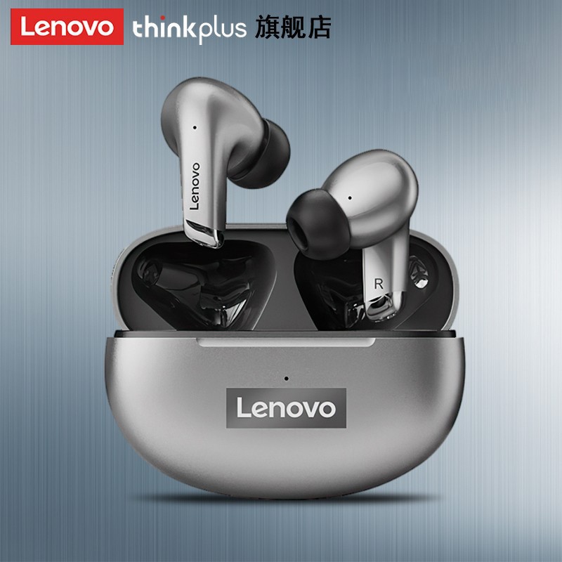 Lenovo Bluetooth Earphones In-Ear Noise Reduction Gaming Low-Latency Sports New Lenovo Lp5 Wireless Earphones
