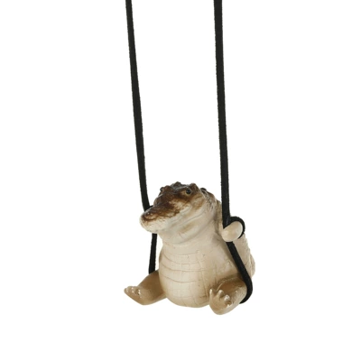 Decoration Car Pendant Car | Car hanging - curry-light-plate-crocodile