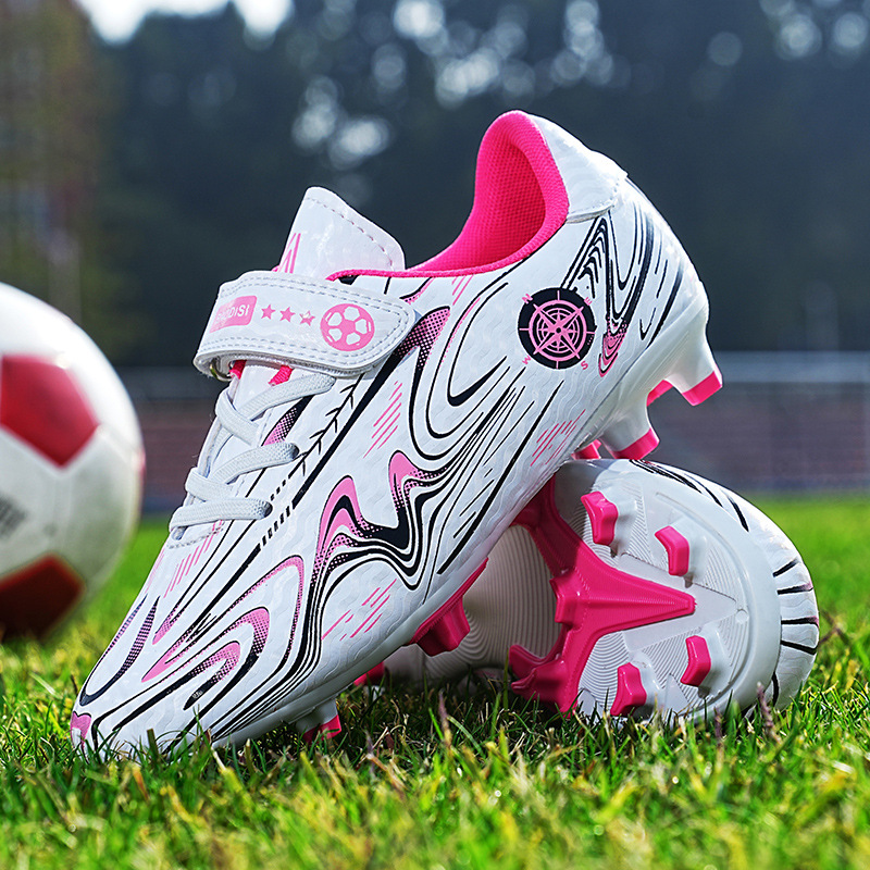 ShoeGlobe Men's For Children, Sports Training Boys' Student Short Cleats, Youth Girls' Medium And Large Children's Soccer Shoes_voghion.com