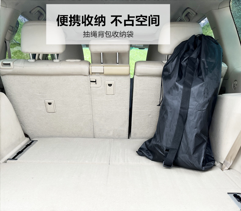 Car Inflatable Mattress for Suv Trunk, Dedicated for Sleeping in the Car, No-Inflatable Sponge Sleeping Pad, Travel Bed
