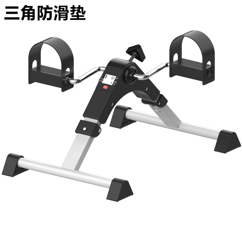 室内迷你折叠脚踏车家用迷你健身车折叠腿部训练器康复脚踏车厂家|undefined