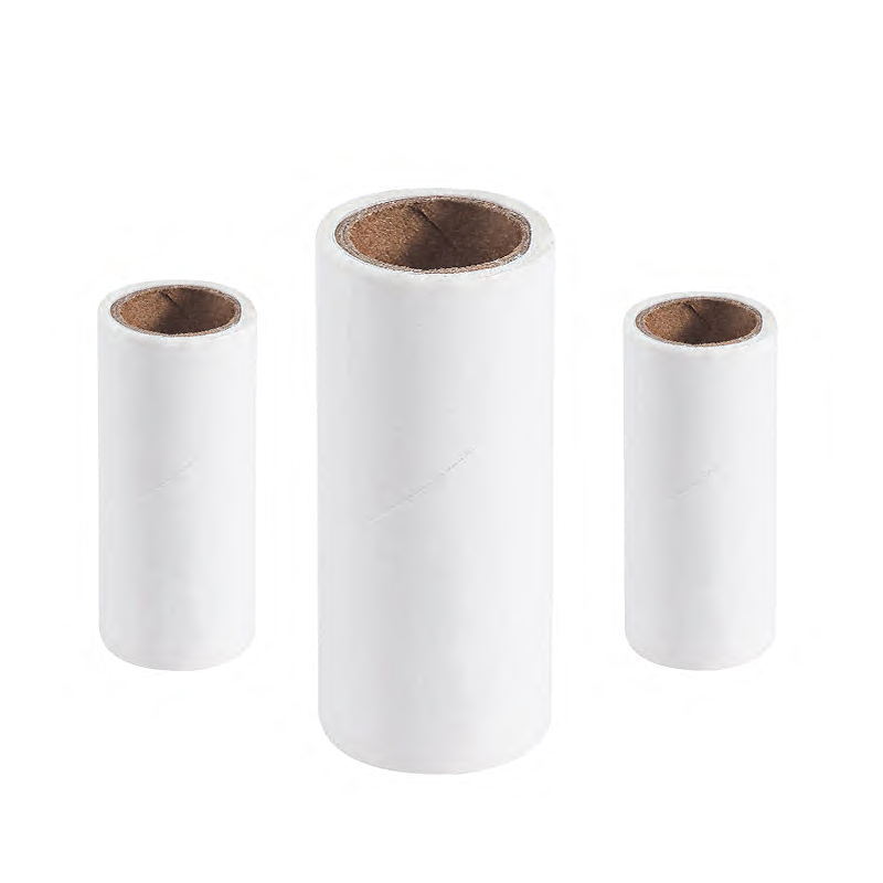 Roller de pegamento de pelo cepillo de depilación de ropa de doble cara rodillo de polvo portátil succión de pelo adhesivo artefacto mágico reemplazo de papel de rollo