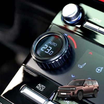 Sürətlər qutusu və əl tormozu başlıqları parts for Touareg, Santa Fe - black-1p