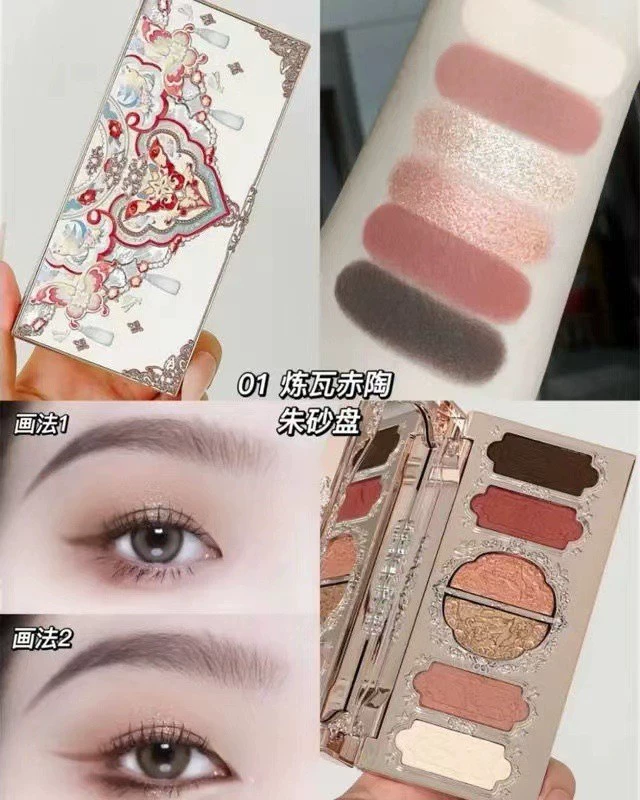Makeup Set (Flower Knows) — Lipgloss, Eyeshadow, Blush, Mascara, Perfume