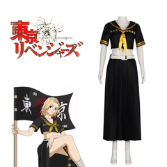東京アベンジャーズ暴走愚連隊cos服レディースコスチューム特攻隊ユニフォームアニメコスプレ服