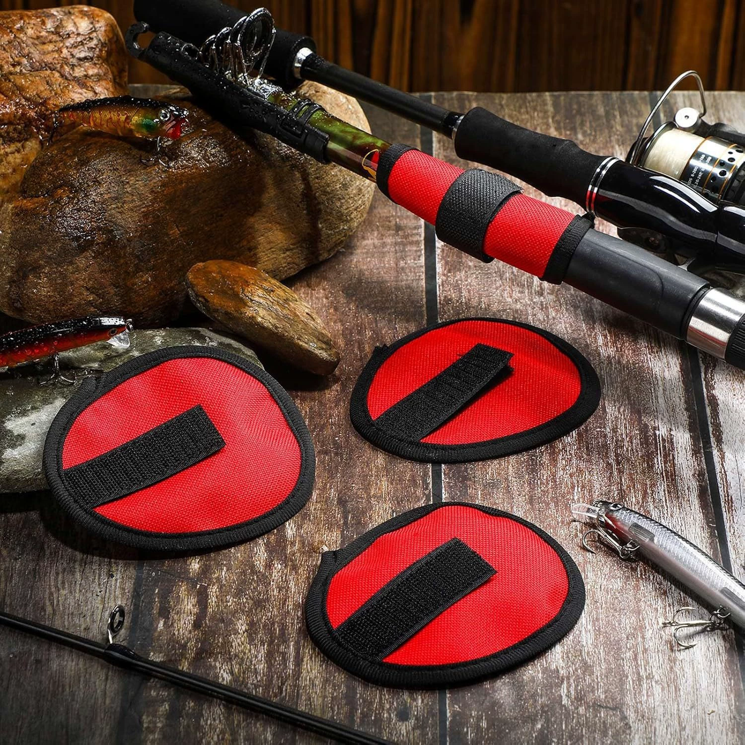 Трансграничная оптовая ловля приманки сумка удочка приманка сумка удобная сумка для защиты крючка от ушей приманка набор рыболовных принадлежностей