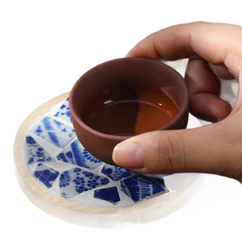 Wenchuang DIY azulejos de porcelana creativos materiales hechos a mano creativos cojín de tazas festivales comunitarios calentamiento actividades comunes