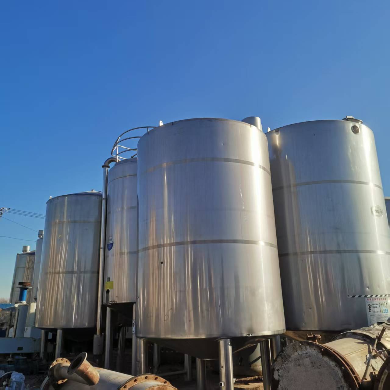 不锈钢304储罐工业大型酿酒油脂立式卧式油脂储罐