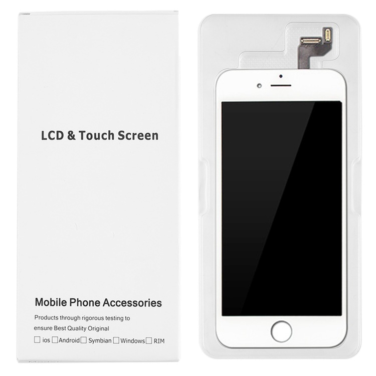 50 una venta adecuada para iPhone 6s & 6 LCD Touch Assembly Caja blanca