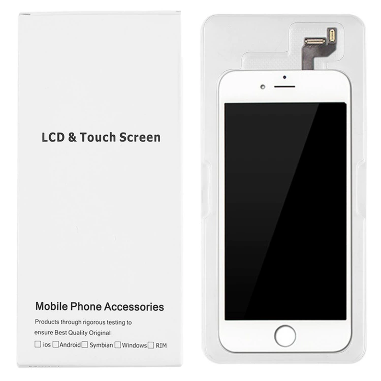 Совместимый iPhone 6, сенсорный белый корпус, 6S