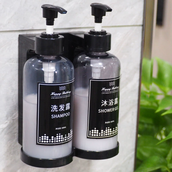 Double-sided shampoo, shower gel