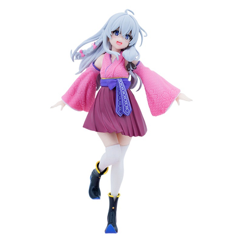 Viaje de bruja flor de cerezo Irena hermosa chica bidimensional anime hecho a mano Regalo de Cumpleaños modelo decoración al por mayor