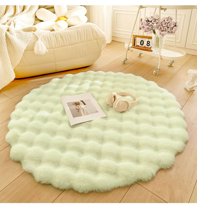 Billiard Hall Sleeping Type High-End Asymmetrical Wedding Rectangular No-Wash Red Carpet Visual Leisure Green Carpet
