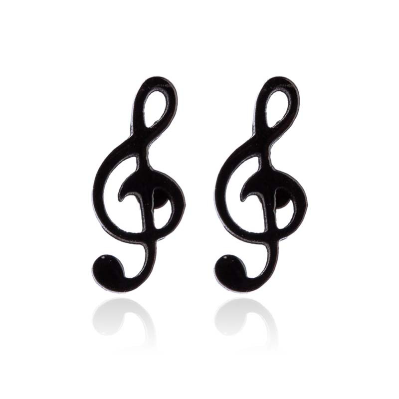304 Stainless Steel Material PVD Coated Real Gold Plated Star Spider Notes Stainless Steel Retro Waterproof Non Tarnish Ear Studs