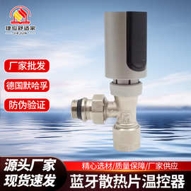 默哈孚蓝牙散热片温控器蓝牙网关液晶显示屏配套暖气片智能温控器