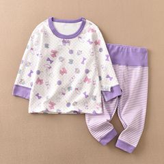 Distributors offer dropshipping of belly-protecting sets—loose-fitting, Japanese-style brushed-flannel loungewear for children, boys and girls, made of cotton pajamas.
