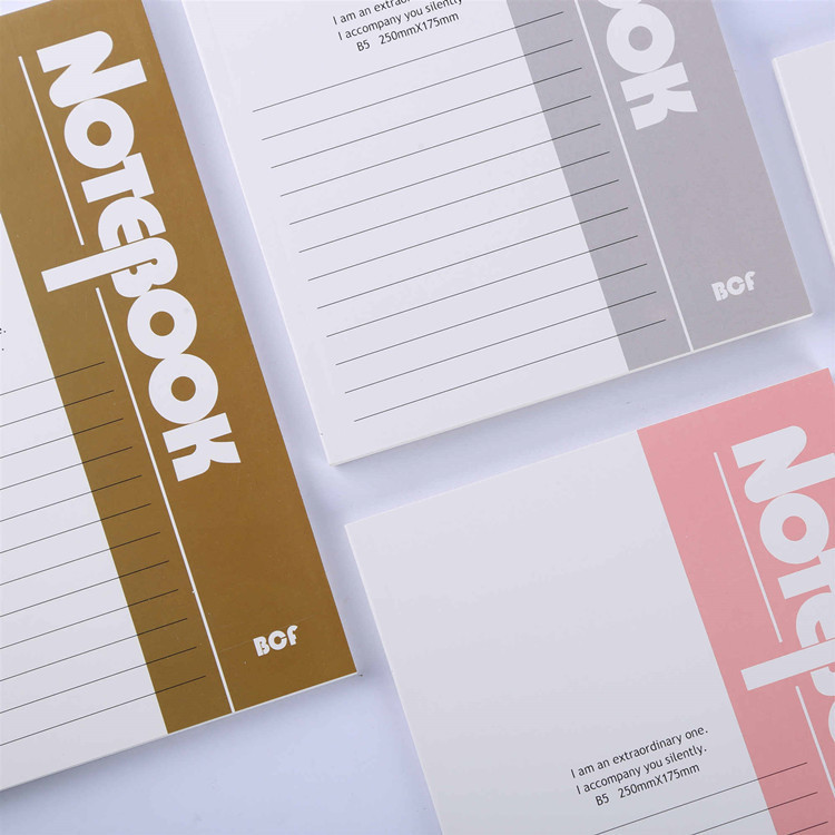 Manufacturer supplies B5 soft copy, 16K office business notepad, wholesale printed LOGO notebook book