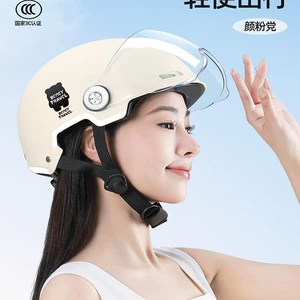 Summer Sunscreen Electric Vehicle Helmet 3C Certified