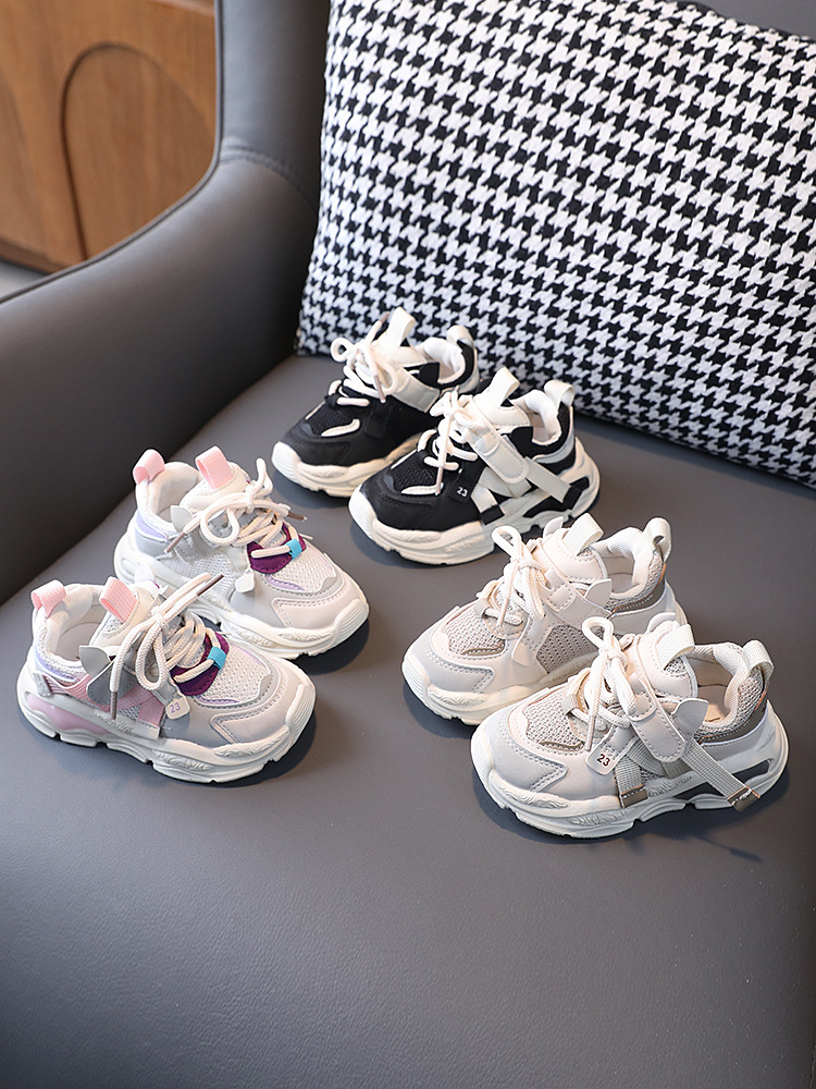 Tekaški copati Daddy Shoes za deklice Elegantni zračni mrežasti čevlji za fantke_voghion.com