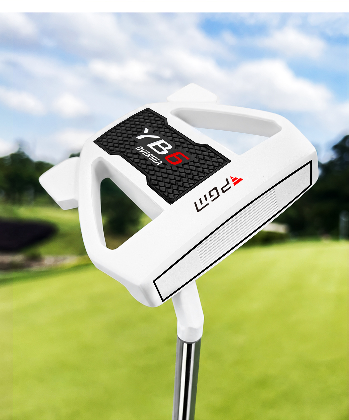 Gậy gạt bóng golf PGM thép không gỉ, đường ngắm dày dài, trọng tâm thấp, độ chính xác cao — Cây gạt bóng đen【Đường ngắm dày dài/Thân thép không gỉ có đốt/Tay cầm chống trượt】TUG095, Cây gạt bóng trắng【Đường ngắm dày dài/Thân thép không gỉ có đốt/Tay cầm chống trượt】TUG095 chi tiết 10