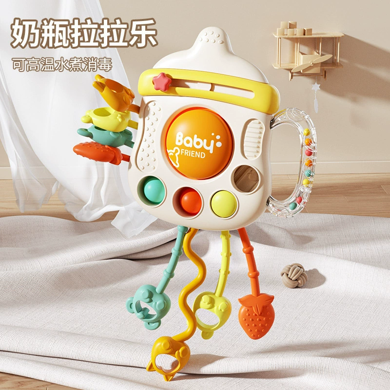 Детская бутылочка для детей от 0 до 1 года, жевательная и кипящая игрушка, игрушка для досрочной подготовки детей, игрушка для раннего образования