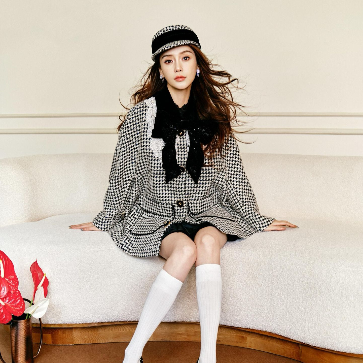 Yb Develops Baby Private Server Le Fam Huge Material Sheep Wool Super Heavy Butterfly Woolen Outwear