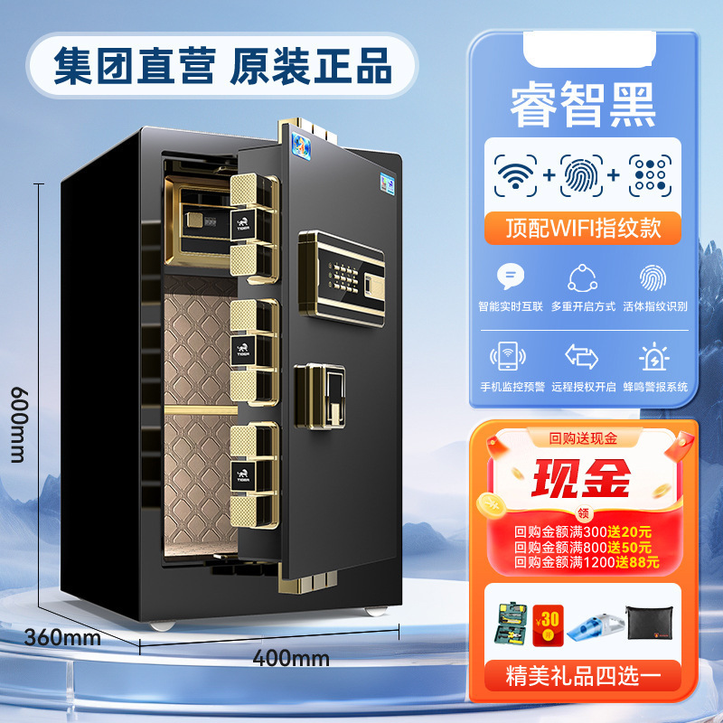 金庫ホーム 2025 新しい盗難防止金庫オフィス 60/80 センチメートル 1m /1.2 指紋パスワード|undefined