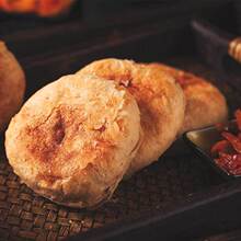 天津特产油酥烧饼传统小吃早点心当日出炉新鲜美味咸口火烧真空装