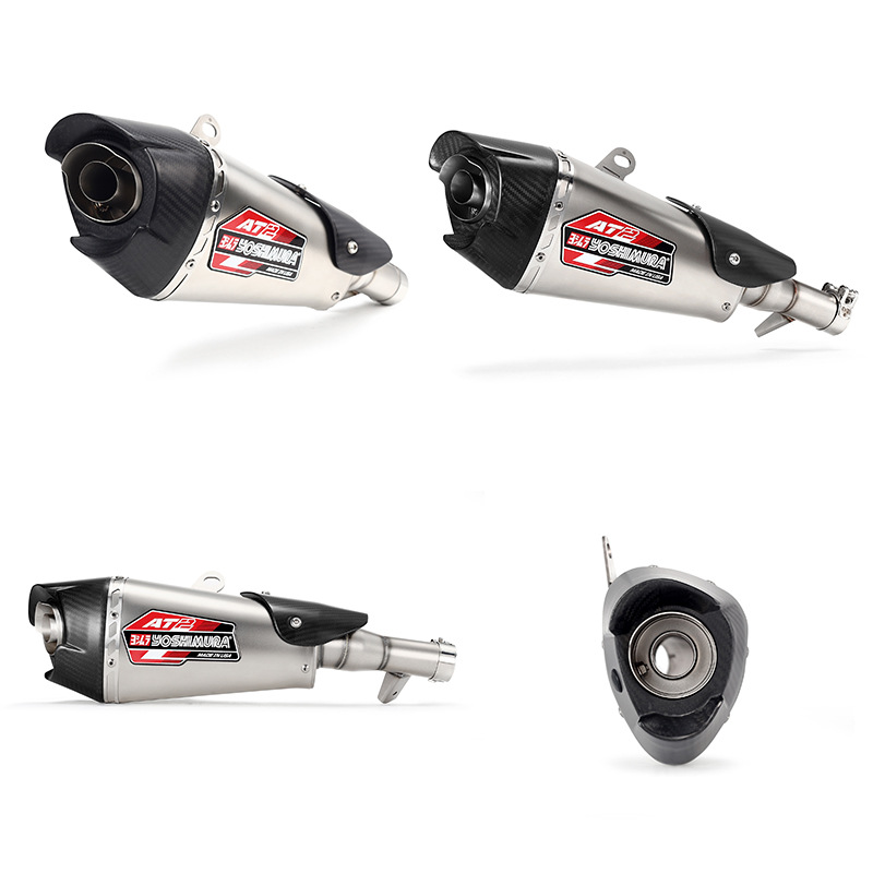Motorcycle accessories modified exhaust pipe suitable for X-ADV750 special modified carbon fiber exhaust back pressure non-destructive installation