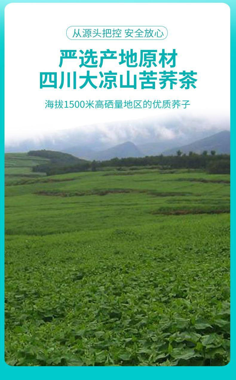 Roasted Yellow Tartary Buckwheat Tea Ku Qiao Mai 180g Canned Loose Herbal Tea key features