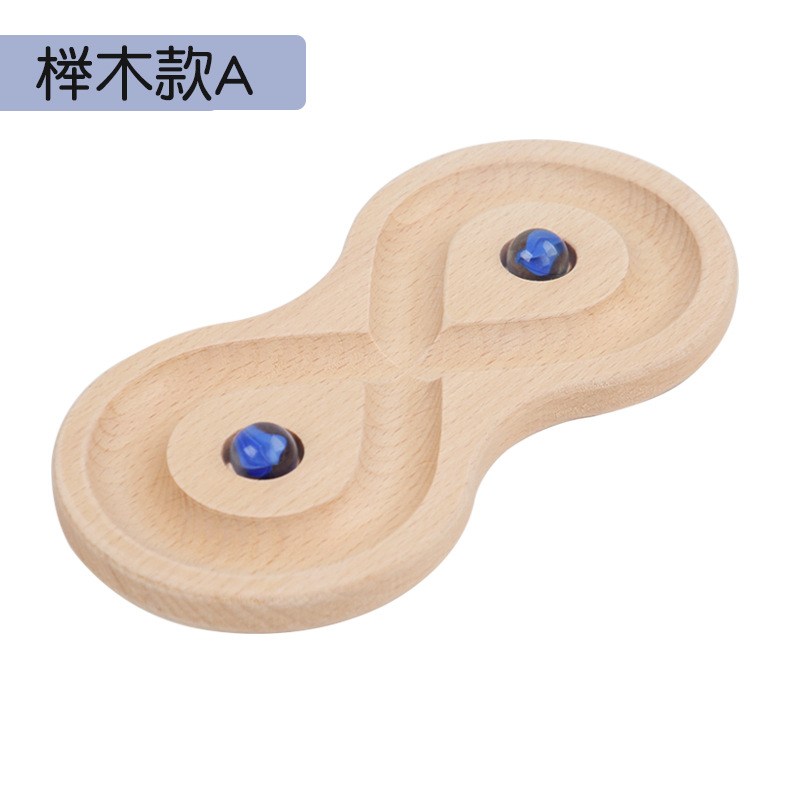 Juguetes de madera de jardín de infantes al por mayor juegos de equilibrio de puzzle juegos de bola de educación temprana juguetes de bloques de madera