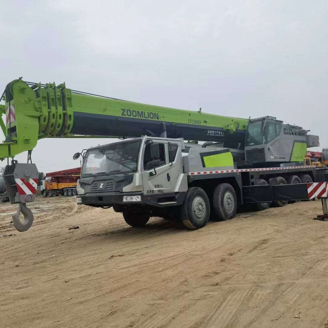 中联重科ZTC1000汽车起重机 中联100吨汽车吊吊车ZOOMLION CRANE