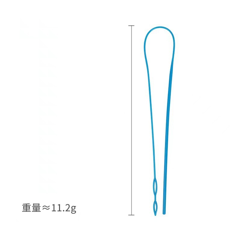 Enhebrador de cinta de plástico largo hecho a mano de bricolaje transfronterizo cinturón enhebrador de cuerda de cuerda elástica al por mayor