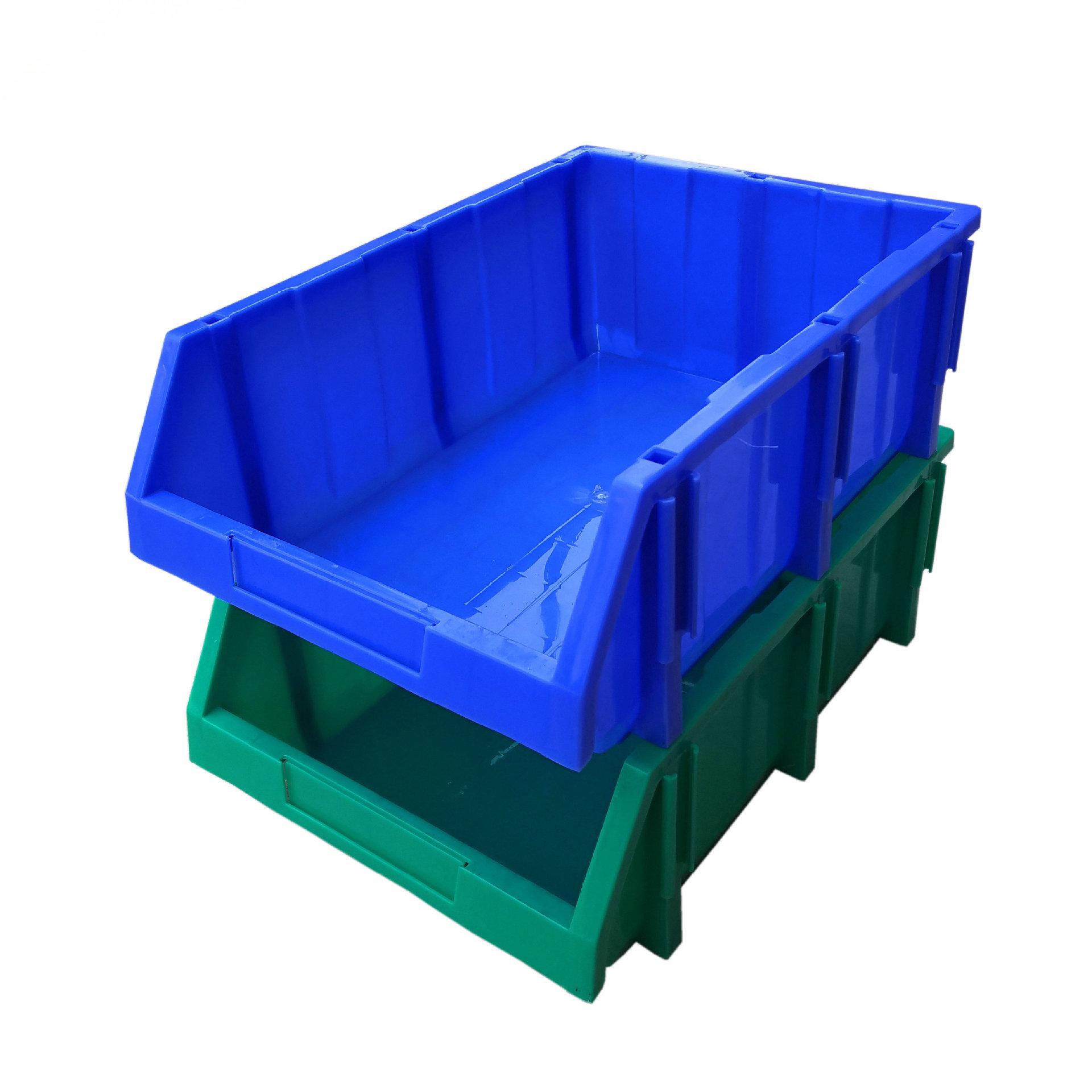 鹏新X4塑料组合式零件盒物料盒斜口零件盒塑料螺丝盒子组立元件盒