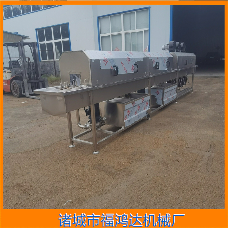 葡萄水果罐头瓶清洗机 隧道式喷淋马口铁罐洗罐机 全自动洗瓶设备