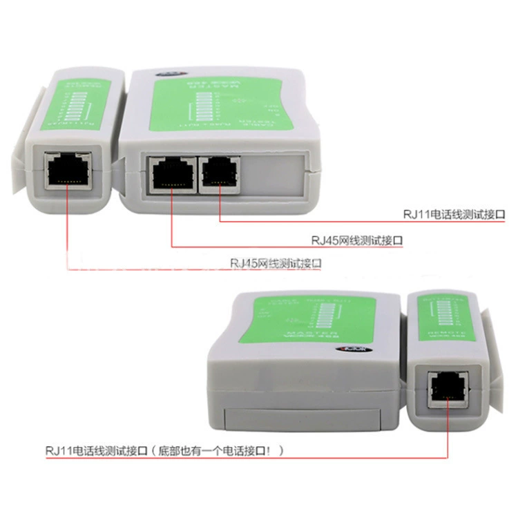 Shengli Victor Сетевые тесты, телефонная линия тестирования VC468, тестирование сети RJ45+RJ11