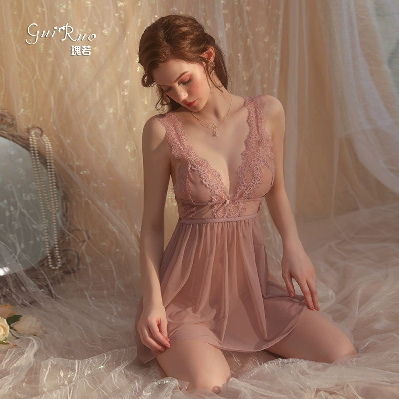 瑰若 Sexy colour pijama, set, plus size, lift-effect