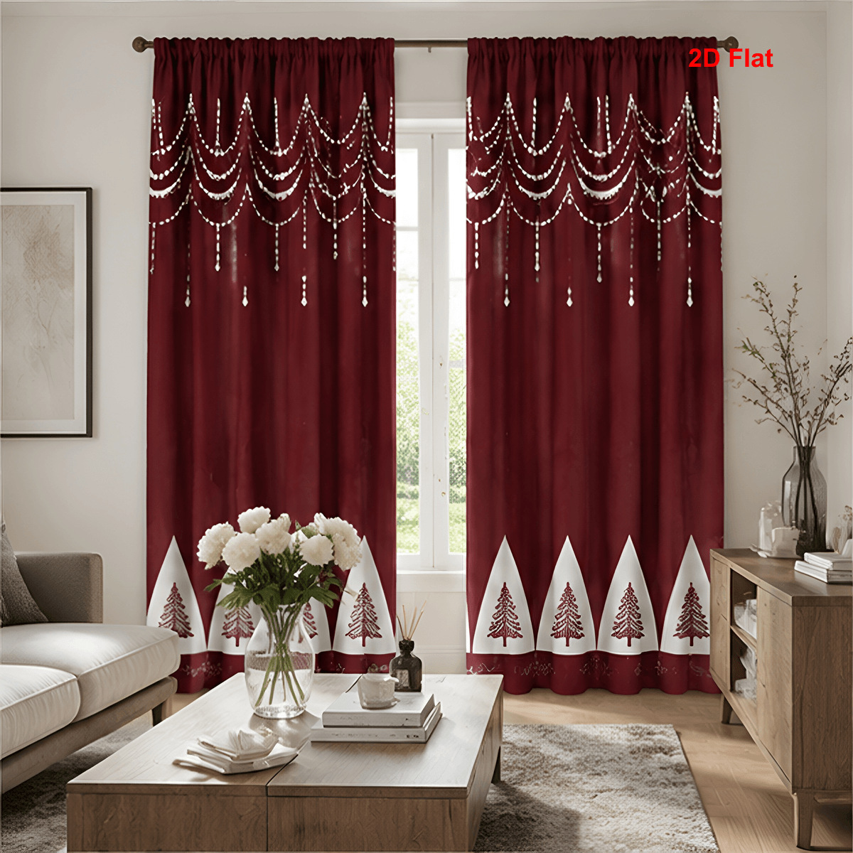 Cortina POD personalizada transfronteriza sala de estar para diseñar cortinas de impresión digital cortinas de decoración europea y americana cortina de tela gruesa image 30