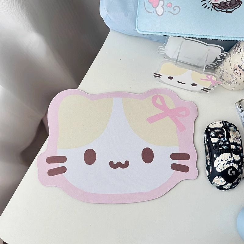 Special-Shaped Mouse Pad for Couples, Cute Puppy Ins Style, High-Looking Small Office Computer Desk Pad, Non-Slip and Thickeneded Special-Shaped Mouse Pad for Couples, Cute Puppy Ins Style, High-Looking Small Office Computer Desk Pad, Non-Slip and Thickeneded
