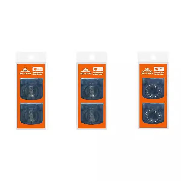 杰丽斯割纸刀JLS-M刀片裁纸机959系列配件刀片一卡2片M2虚线